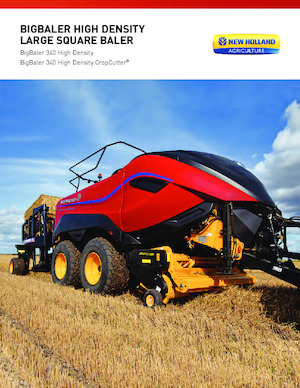 Kockabálázók New Holland BigBaler 340 High Density CropCutter® Rotor Cutter