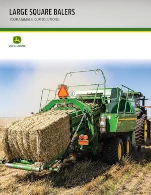 Kockabálázók John Deere L341R