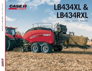 Kockabálázók Case IH LB 434 RC XL