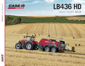 Kockabálázók Case IH LB 436 HD RC