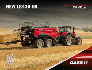 Kockabálázók Case IH LB 436 HD PC