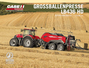 Kockabálázók Case IH LB 436 HD PC