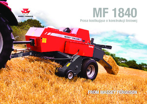 Kockabálázók Massey Ferguson SB 1840