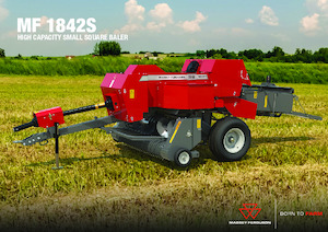 Kockabálázók Massey Ferguson SB 1842S