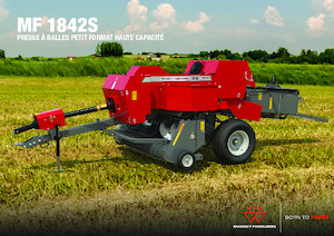 Kockabálázók Massey Ferguson SB 1842S