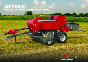 Kockabálázók Massey Ferguson SB 1842S