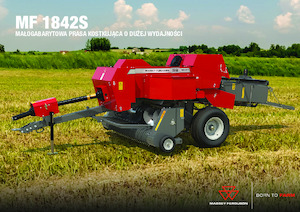 Kockabálázók Massey Ferguson SB 1842S