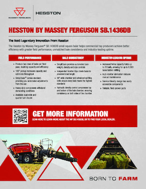 Kockabálázók Massey Ferguson MF SB.1436DB