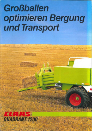 Kockabálázók Claas Quadrant 1200