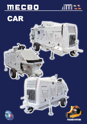 Telepített betonszivattyúk Mecbo Car P6.110