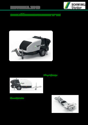 Telepített betonszivattyúk SCHWING-Stetter TP 100 D