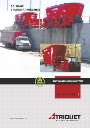 Telepített tápkeverők Trioliet Solomix 2 - 3200