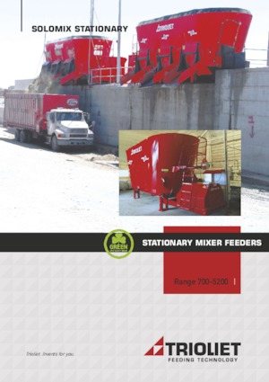 Telepített tápkeverők Trioliet Solomix 2 - 3200