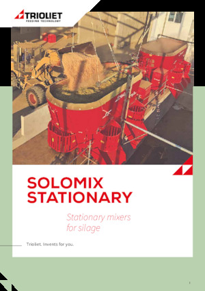 Telepített tápkeverők Trioliet Solomix 3 - 4600 VL