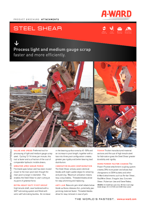 Acélvágógépek A-Ward AS400