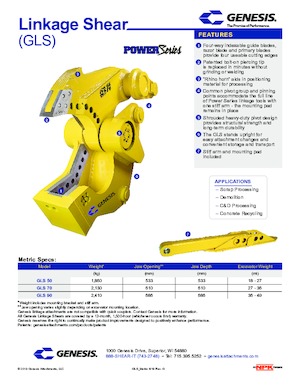 Acélvágógépek Genesis GLS 90
