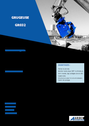 Acélvágógépek Arden GR032