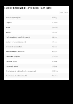 Acélvágógépek Caterpillar S2090