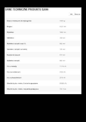Acélvágógépek Caterpillar S2090