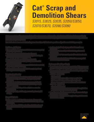Acélvágógépek Caterpillar S2070
