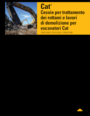 Acélvágógépek Caterpillar S2070