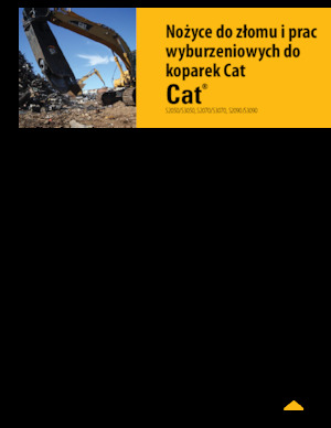 Acélvágógépek Caterpillar S2070