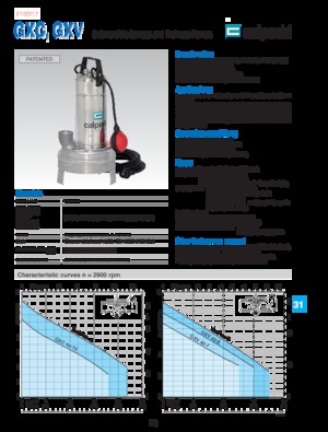 Szannyiszap szivattyúk Calpeda GXC 40-13