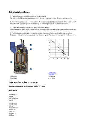 Szannyiszap szivattyúk ABS-Pumpen J 15 D