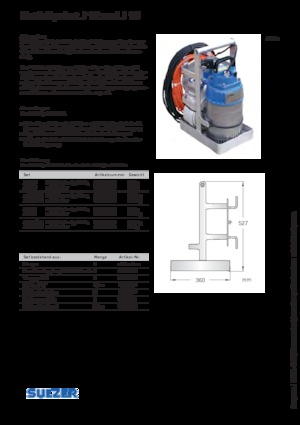 Szannyiszap szivattyúk Sulzer J 15 D/KS