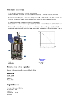 Szannyiszap szivattyúk ABS-Pumpen J 5 W