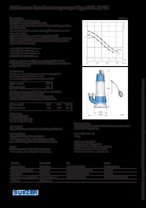 Szennyvízszivattyúk Sulzer JS 12 D 114