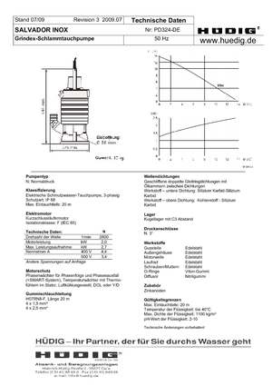 Szennyvízszivattyúk Grindex Salvador D Inox