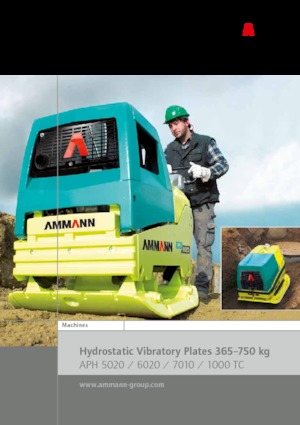 Kétirányú vibrolapok Ammann APH 5020