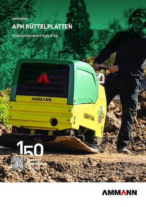 Kétirányú vibrolapok Ammann APH 110-95 Totmann