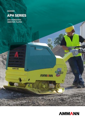 Kétirányú vibrolapok Ammann APH 100-20 Totmann