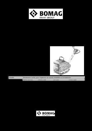 Kétirányú vibrolapok Bomag BPR 40/60 D