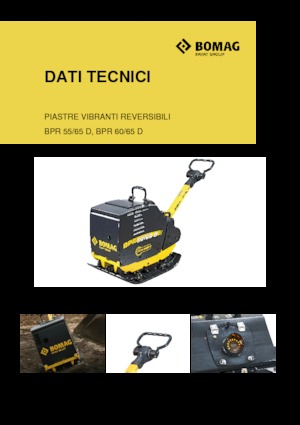 Kétirányú vibrolapok Bomag BPR 55/65 D