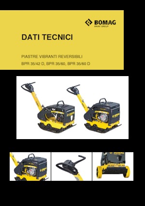 Kétirányú vibrolapok Bomag BPR 35/60