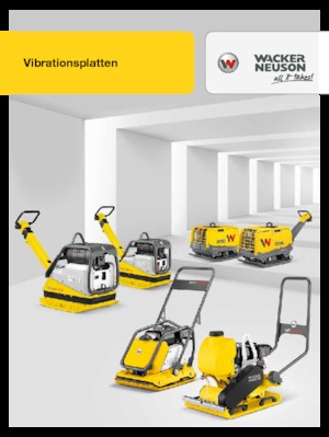 Egyirányú vibrolapok Wacker Neuson WP1550Aw