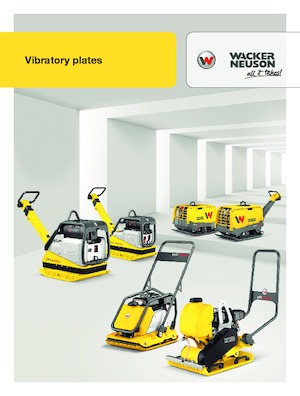 Egyirányú vibrolapok Wacker Neuson WP1550Aw