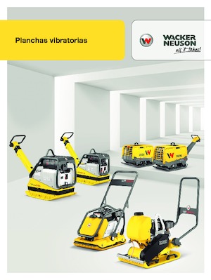 Egyirányú vibrolapok Wacker Neuson WP1550Aw
