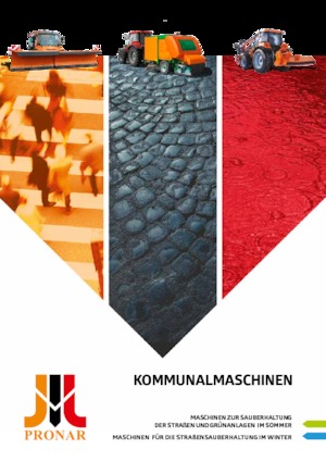 Vontatható seprőgépek Pronar ZMC 2.0