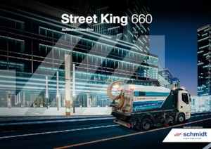 Kettős működésű seprőgépkocsik Schmidt Street King 660