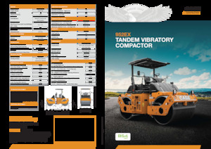 Tandem vibrohengerek Case 952EX