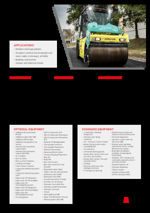 Tandem vibrohengerek Ammann ARP 95