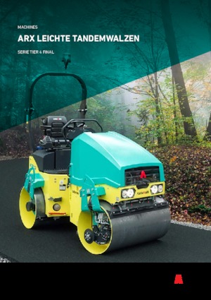 Tandem vibrohengerek Ammann ARX 12 T4f