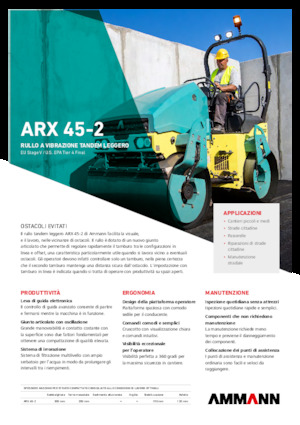 Tandem vibrohengerek Ammann ARX 45-2