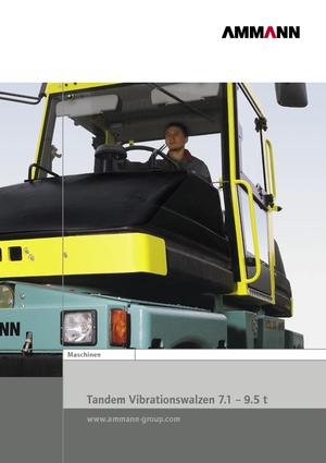 Tandem vibrohengerek Ammann AV 95 N