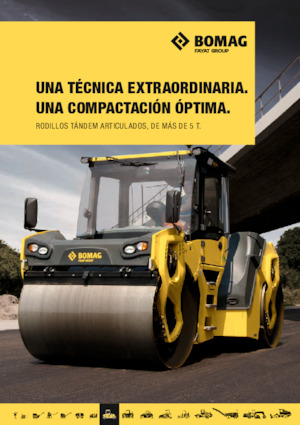 Tandem vibrohengerek Bomag BW 206 ADO-50