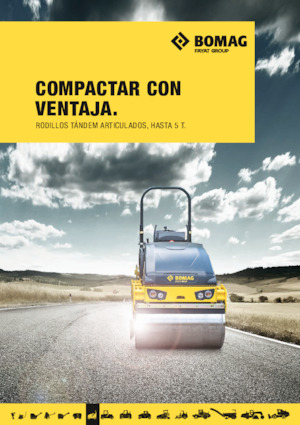 Tandem vibrohengerek Bomag BW 90 SL-5